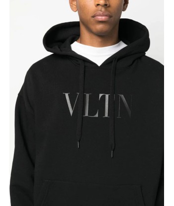 Logo Print Cotton Hoodie Faites des économies