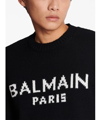 Logo Print Crew Neck Jumper Les magasins à Paris