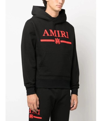 Logo Print Cotton Hoodie Dans la société mordern