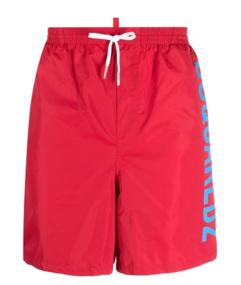 Logo Print Beach Shorts Voir les baskets