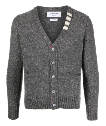 Speckle Knit Wool Mohair Cardigan en linge