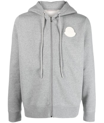 Logo Patch Zip Up Hoodie en ligne