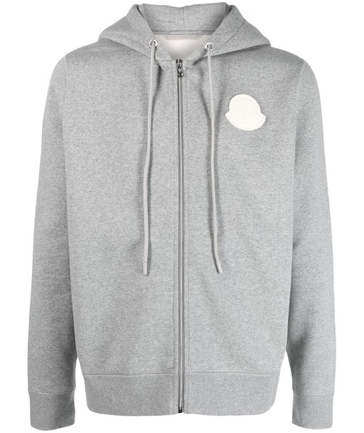 Logo Patch Zip Up Hoodie en ligne