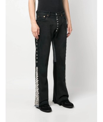 Logo Patch Spike Stud Jeans l'évolution des habitudes 