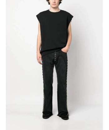 Logo Patch Spike Stud Jeans l'évolution des habitudes 