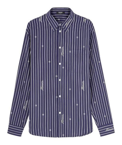 Logo Embroidered Striped Shirt 50% de réduction en Octobre 2024