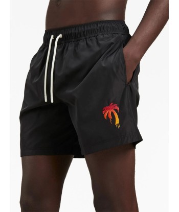 Logo Embroidered Swim Shorts en stock