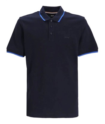 Logo Embossed Cotton Polo Shirt livraison gratuite