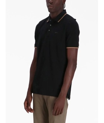 Logo Embossed Cotton Polo Shirt solde