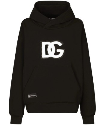 Logo Appliqué Jersey Hoodie livraison et retour toujours gratuits