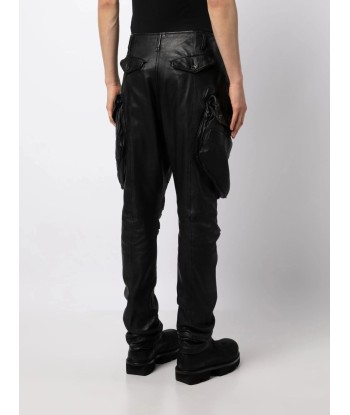 Leather Tapered Leg Cargo Pants store