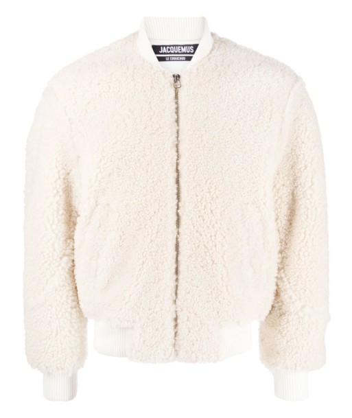 Le Blouson Pilou Shearling Bomber Jacket pas cheres