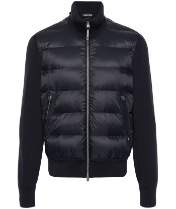 Knit Panelled Puffer Jacket hantent personnes