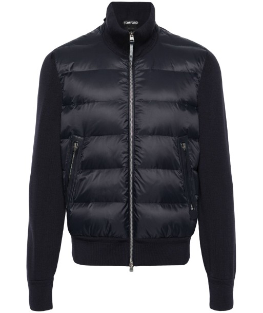 Knit Panelled Puffer Jacket hantent personnes