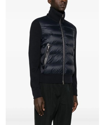 Knit Panelled Puffer Jacket hantent personnes