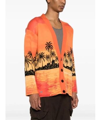 Kerala Sunset Intarsia Knit Cardigan plus qu'un jeu 