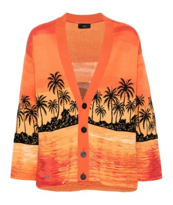 Kerala Sunset Intarsia Knit Cardigan plus qu'un jeu 