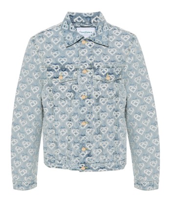 Jaquard Denim Jacket destockage