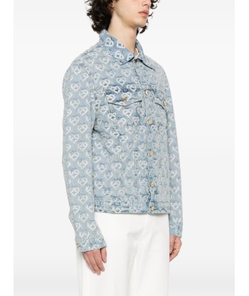 Jaquard Denim Jacket destockage