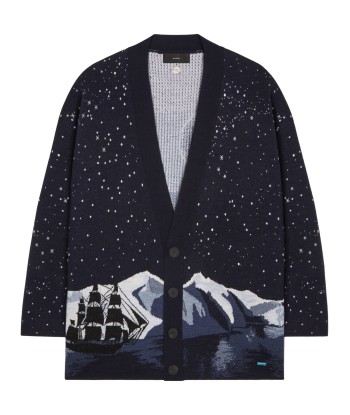 In The Middle Of Nowhere Jacquard Cardigan de l' environnement