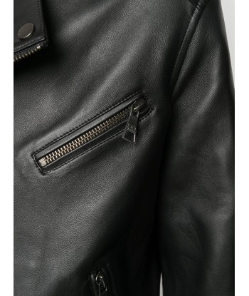 Ikonic Leather Biker Jacket sur le site 