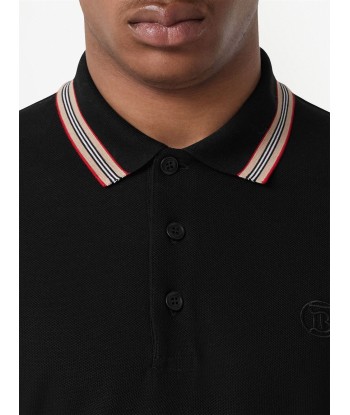 Icon Stripe Cotton Polo Shirt online