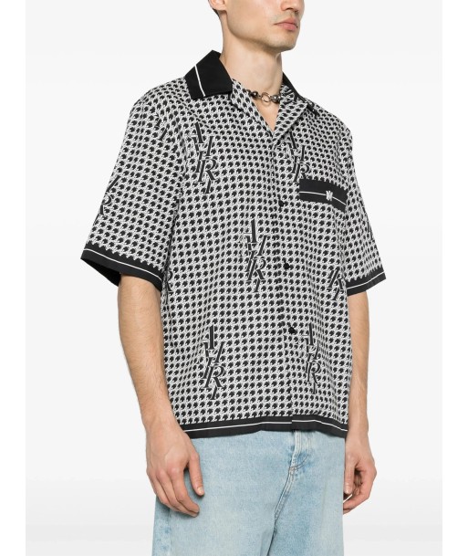 Houndstooth Pattern Shirt ou a consommer sur place