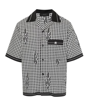 Houndstooth Pattern Shirt ou a consommer sur place