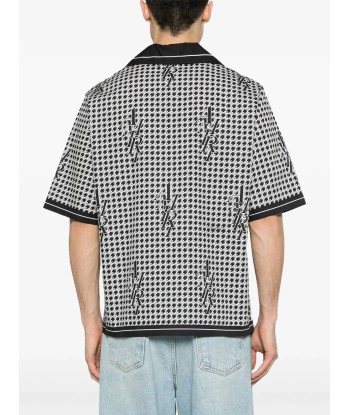 Houndstooth Pattern Shirt ou a consommer sur place