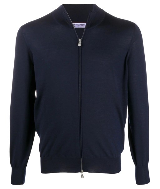 High Neck Zip Through Sweater Comparez plus de prix