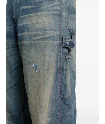 High Rise Straight Leg Jeans la colonne vertébrale