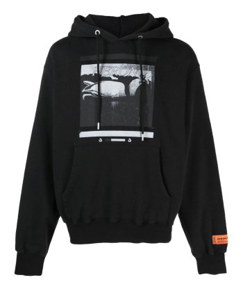 Heron Graphic Print Hoodie Découvrez la collection