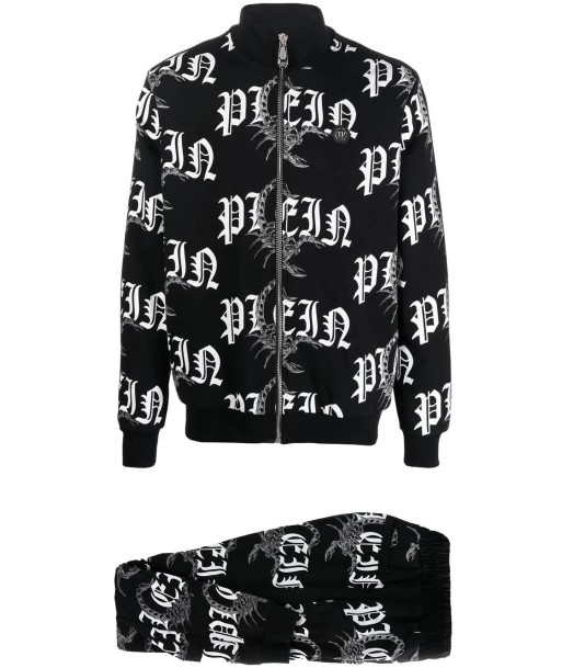 Graphic Print Tracksuit basket pas cher