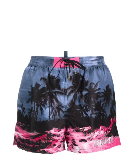 Graphic Print Swim Shorts hantent personnes