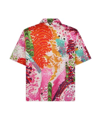 Graphic Print Short Sleeve Shirt suggérées chez