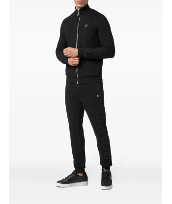 Gothic Plein Logo Print Tracksuit le des métaux précieux