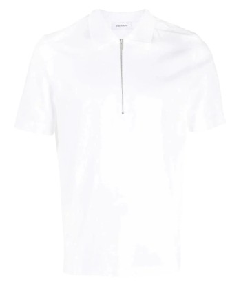 Short Zip Cotton Polo Shirt sur le site 