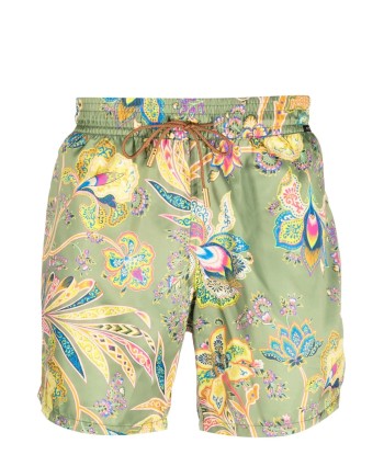 Flower Print Swim Shorts Venez acheter