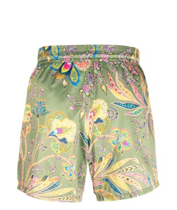 Flower Print Swim Shorts Venez acheter