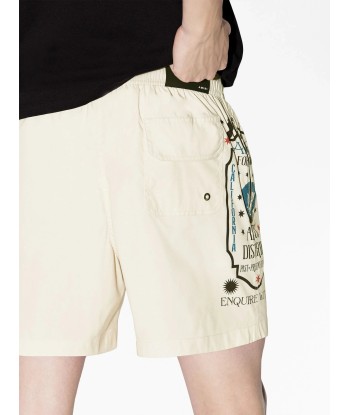 Fortune Logo Print Swimming Trunks ou a consommer sur place