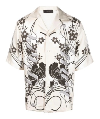 Floral Print Silk Shirt est présent 