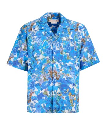 Floral Print Cotton Shirt JUSQU'A -70%! 