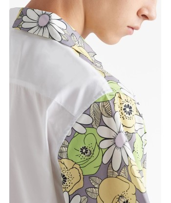 Floral Print Short Sleeve Shirt du meilleur 