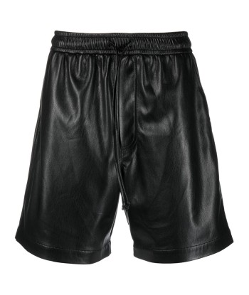 Faux Leather Track Shorts Comparez et commandez 