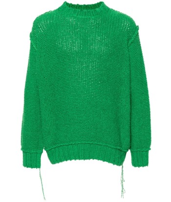 Exposed Seams Open Knit Jumper Voir les baskets