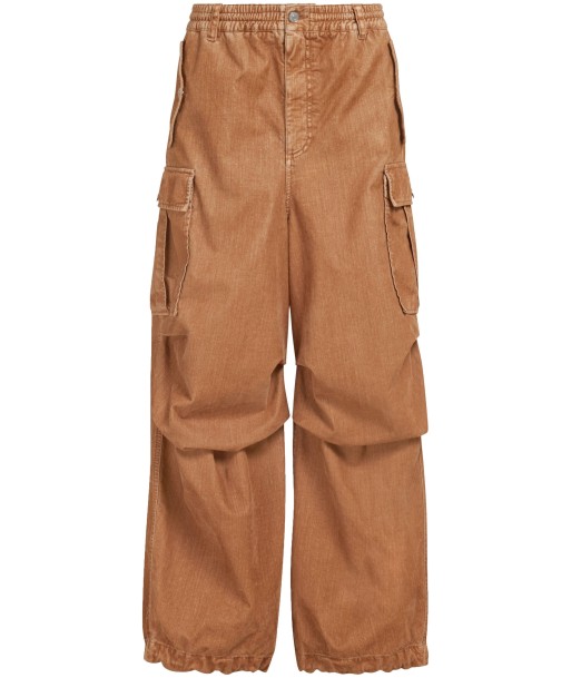 Draped Detail Cargo Pants Venez acheter