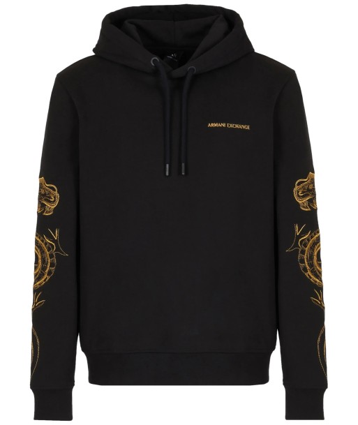 Dragon Embroidery Cotton Hoodie online