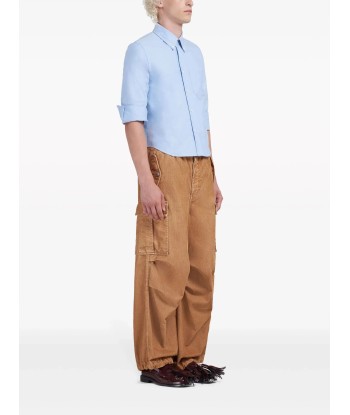 Draped Detail Cargo Pants Venez acheter