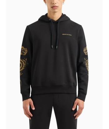 Dragon Embroidery Cotton Hoodie online