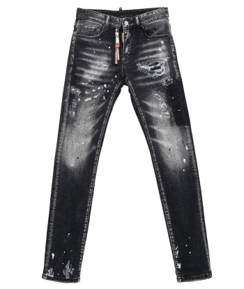 DSQ2 Urban Rebel Distressed Skinny Jeans Pour